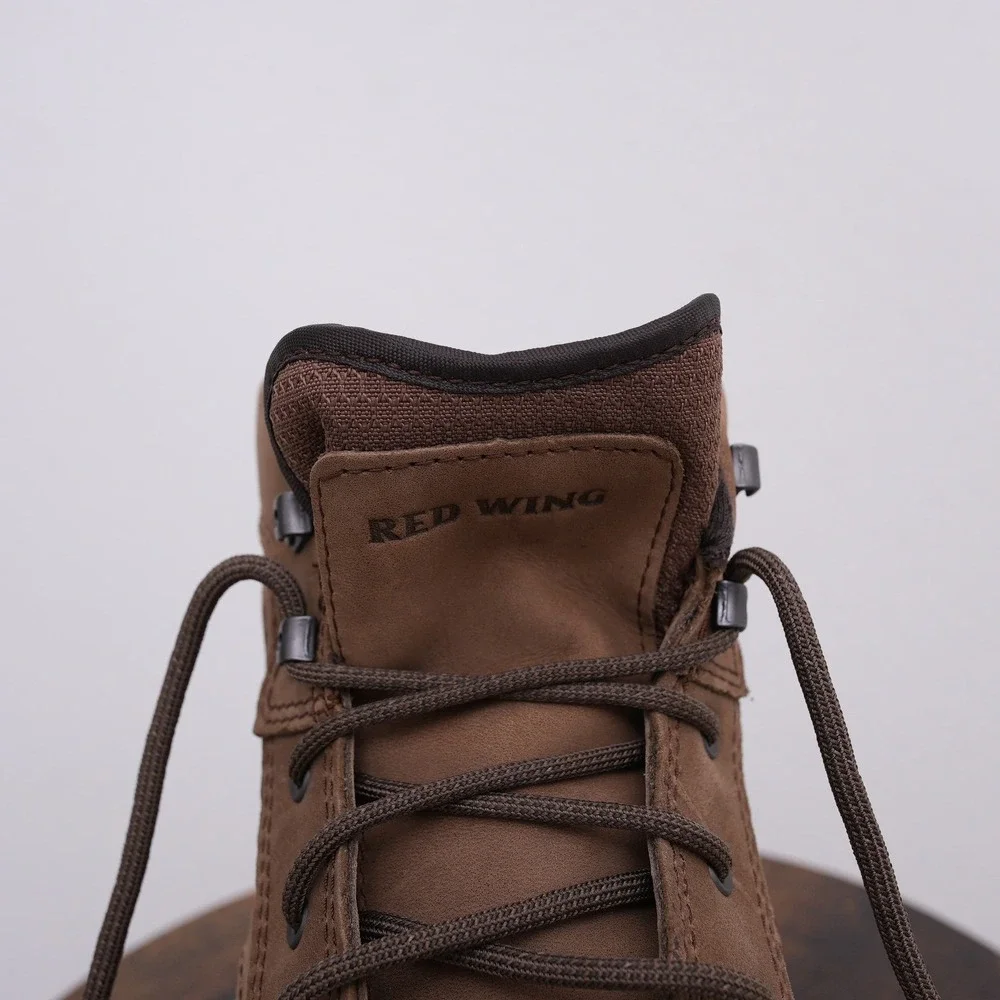 Red Wing 2454‎ Men Waterproof Aluminum Toe Work Boots Brown Leather 13 E2 Wide